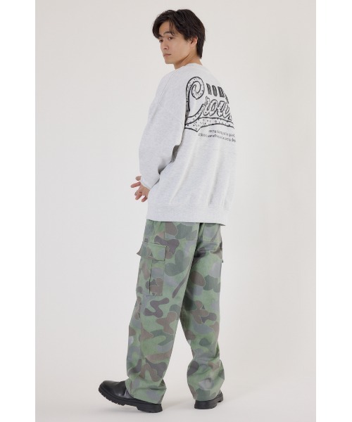 RODEO CROWNS WIDE BOWL（ロデオクラウンズワイドボウル）の「モノグラムロゴスウェット（スウェット・レディース・ブルー/ブラック/グレー×ホワイト/ピンク・MEDIUM/LARGE）」の14枚目の写真