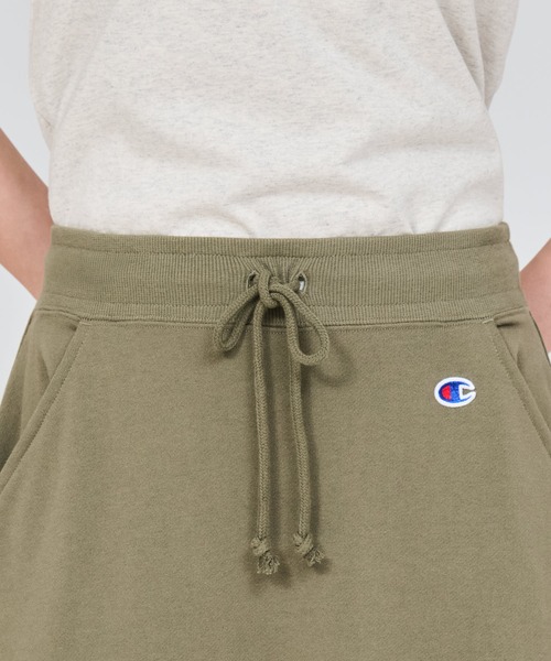 Champion（チャンピオン）の「【Champion/チャンピオン】レディース ロングスカート（スカート・レディース・オリーブ/ブラック/ネイビー/アッシュグレー・LARGE/MEDIUM）」の7枚目の写真