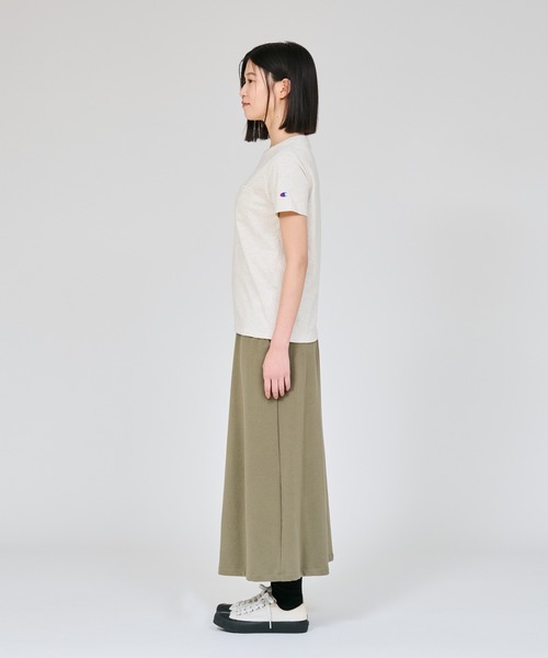 Champion（チャンピオン）の「【Champion/チャンピオン】レディース ロングスカート（スカート・レディース・オリーブ/ブラック/ネイビー/アッシュグレー・LARGE/MEDIUM）」の11枚目の写真