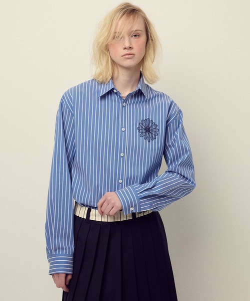 セール】COTTON SHIRT STRIPE / コットン シャツ ストライプ（シャツ