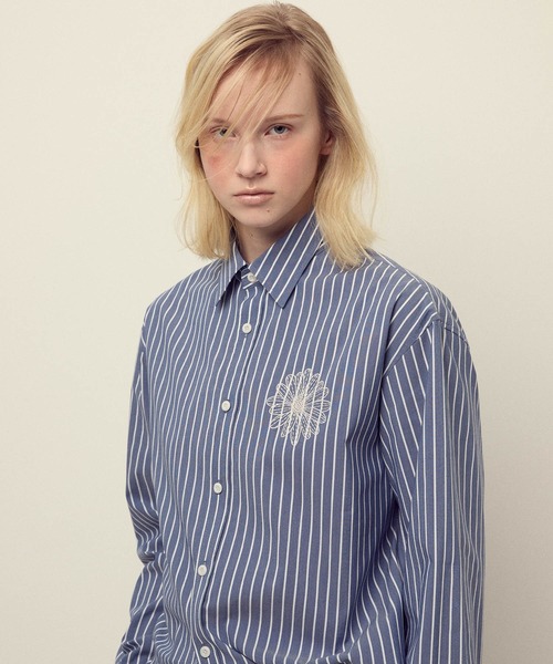 セール】COTTON SHIRT STRIPE / コットン シャツ ストライプ（シャツ