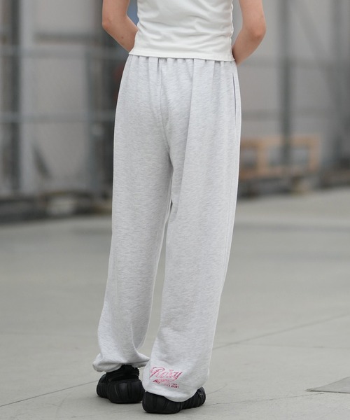 ROXY/ロキシー ロングパンツ スウェットパンツ ドローコード付き 裏毛