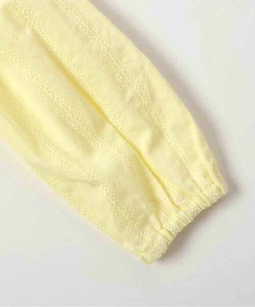 Boribon（ボリボン）の「チューリップ刺繍ミルキースーツ（その他ベビーウェア・キッズ・イエロー/オフホワイト・70/80/90）」の3枚目の写真