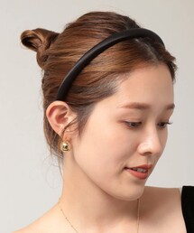 NOLLEY'S（ノーリーズ）の「【PR阿部☆別注】カチューシャスリム（カチューシャ）」