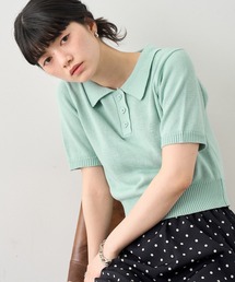 NOGLE（ノグル）の「【NOGLE ノグル】コンパクトサマーニットポロ（ポロシャツ）」