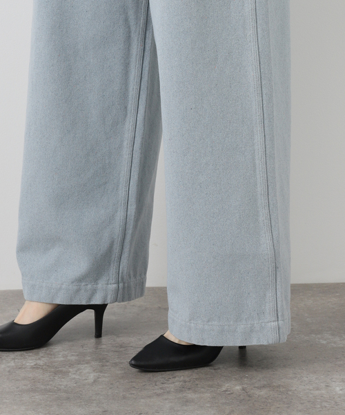 CITYSHOP(シティーショップ)の「QUIITO RECICLE WORK OVERALL Q26S-D133:オーバーオール(サロペット/オーバーオール・レディース・ブルー・MEDIUM)」の11枚目の写真