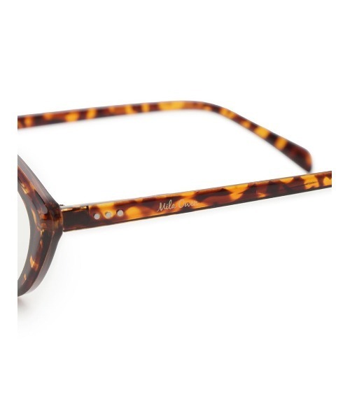 Mila Owen（ミラオーウェン）の「キャットアイダテメガネ（メガネ・レディース・ブラック/ブラウン・F）」の7枚目の写真