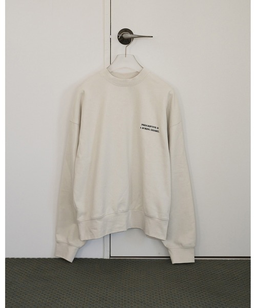 Embroidery Logo Sweat（スウェット）｜anuke（アンヌーク）の