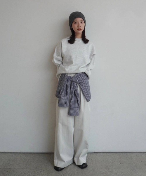Embroidery Logo Sweat（スウェット）｜anuke（アンヌーク）の