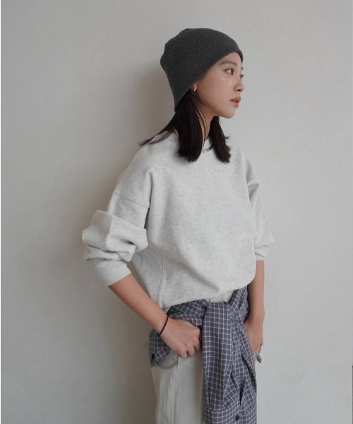 Embroidery Logo Sweat(スウェット)|anuke(アンヌーク)の Embroidery Logo Sweat(スウェット)|anuke(アンヌーク)の