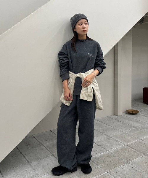 anuke　Embroidery Logo Sweat ànuke online store（アンヌーク） / Embroidery Logo SweatEmbroidery