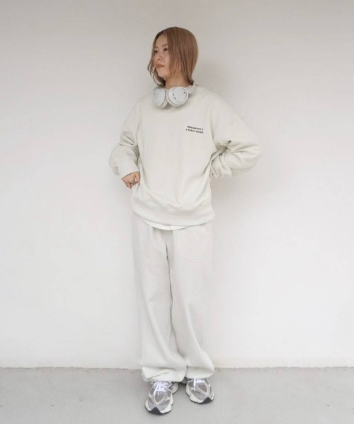 Embroidery Logo Sweat（スウェット）｜anuke（アンヌーク）の