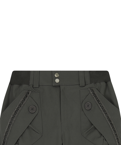 LUVISTRUE(ラヴイズトゥルー)の「EL RIBBON BOOTSCUT PANTS(CHARCOAL)(その他パンツ・レディース・その他・SMALL/MEDIUM)」の4枚目の写真