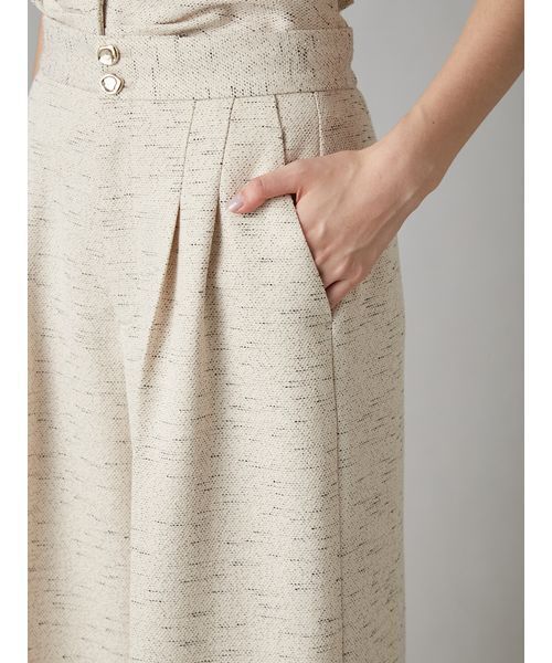 LILY BROWN（リリーブラウン）の「オーナメント釦2タックパンツ（その他パンツ・レディース・ベージュ/グレー/ブルー・0/1）」の8枚目の写真