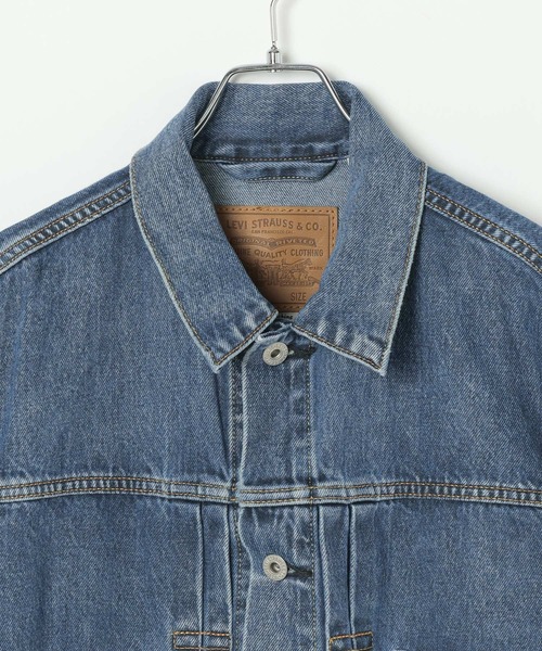 Levi's(リーバイス)の「【Levi's(リーバイス)】TYPE 1 TRUCKER(デニムジャケット・メンズ・インディゴブルー・MEDIUM)」の4枚目の写真