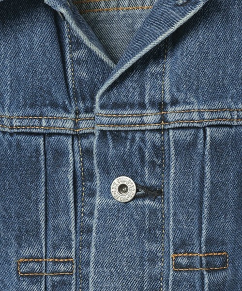 Levi's(リーバイス)の「【Levi's(リーバイス)】TYPE 1 TRUCKER(デニムジャケット・メンズ・インディゴブルー・MEDIUM)」の14枚目の写真