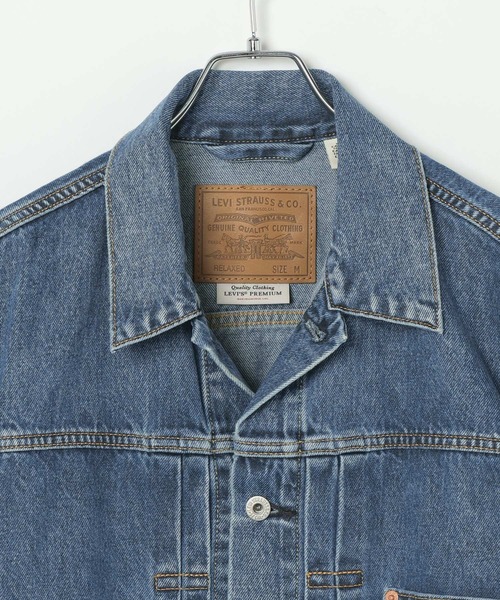 Levi's(リーバイス)の「【Levi's(リーバイス)】TYPE 1 TRUCKER(デニムジャケット・メンズ・インディゴブルー・MEDIUM)」の5枚目の写真