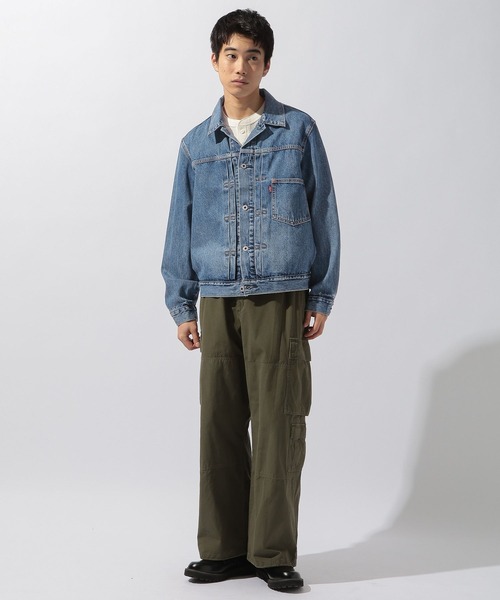 Levi's(リーバイス)の「【Levi's(リーバイス)】TYPE 1 TRUCKER(デニムジャケット・メンズ・インディゴブルー・MEDIUM)」の15枚目の写真