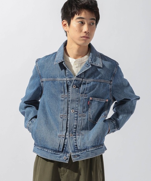Levi's(リーバイス)の「【Levi's(リーバイス)】TYPE 1 TRUCKER(デニムジャケット・メンズ・インディゴブルー・MEDIUM)」の17枚目の写真