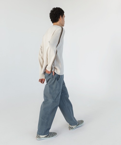 thisisneverthat（ディスイズネバーザット）の「HBT Washed Pant（その他パンツ・メンズ・ブルー/チャコール・L/M/S/XL）」の4枚目の写真