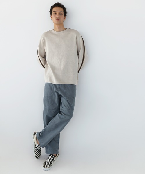 thisisneverthat（ディスイズネバーザット）の「HBT Washed Pant（その他パンツ・メンズ・ブルー/チャコール・L/M/S/XL）」の3枚目の写真