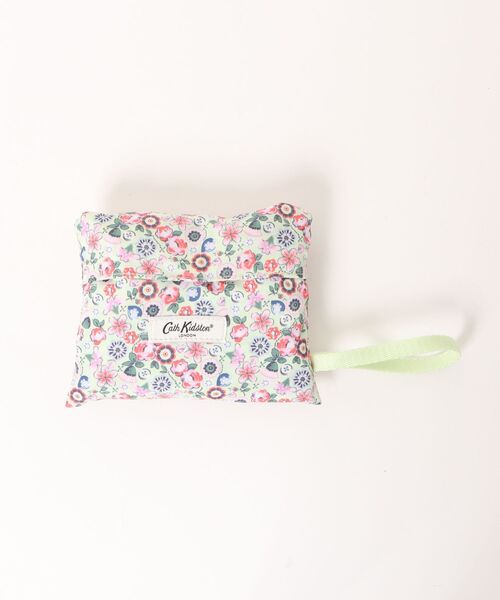 Cath Kidston(キャスキッドソン)の「フォルダウェイ トートバッグ Pearly Queen Ditsy(エコバッグ/サブバッグ・レディース・イエロー・FREE)」の8枚目の写真