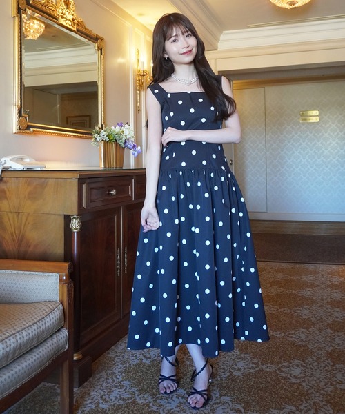 EIMY ISTOIRE（エイミーイストワール）の「ドットワンピース（ワンピース・レディース・ホワイト/ブラック・38/36）」の13枚目の写真