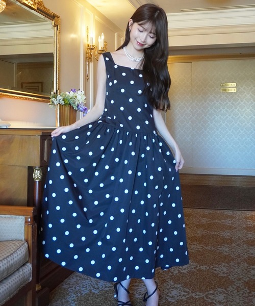 EIMY ISTOIRE（エイミーイストワール）の「ドットワンピース（ワンピース・レディース・ホワイト/ブラック・38/36）」の14枚目の写真