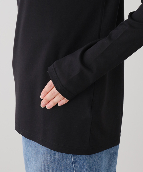 JOURNAL STANDARD LUXE(ジャーナルスタンダード ラックス)の「スパイラルジャージプルオーバー(Tシャツ/カットソー・レディース・ホワイト/ブラック・MEDIUM/SMALL)」の13枚目の写真