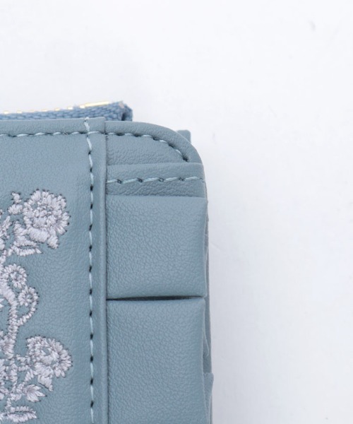 axes femme（アクシーズファム）の「ローズ刺繍フリルミニ財布（その他雑貨・レディース・ブラック/ピンク/ブルー・FREE）」の14枚目の写真
