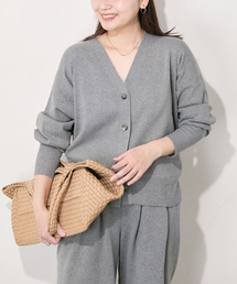 JOURNAL STANDARD（ジャーナルスタンダード）の「コットンシルクミックスVカーディガン（カーディガン/ボレロ）」