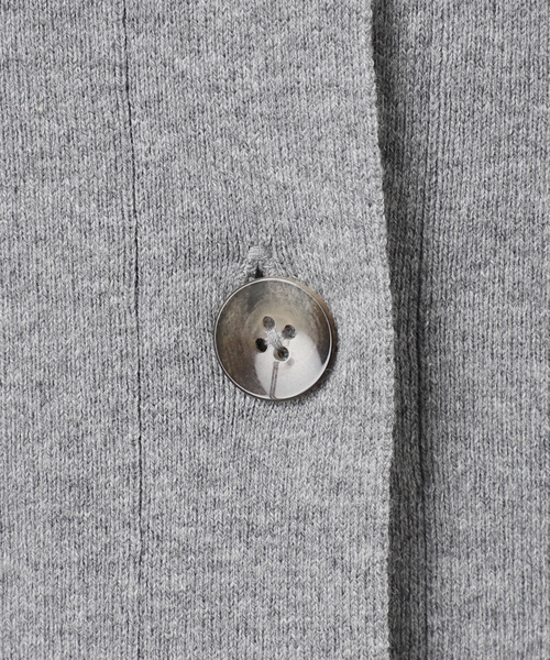 JOURNAL STANDARD（ジャーナルスタンダード）の「コットンシルクミックスVカーディガン（カーディガン/ボレロ・レディース・グレー/ネイビー・FREE）」の17枚目の写真