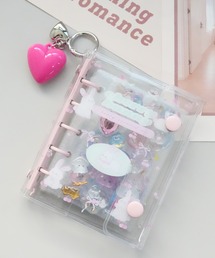 Jelly moo（ジェリームー）の「【 Jelly moo / ジェリームー 】 ミルキースウィート アニマル クリアバインダー シール帳 ( 10リフィル付き )（ステッカー/テープ）」