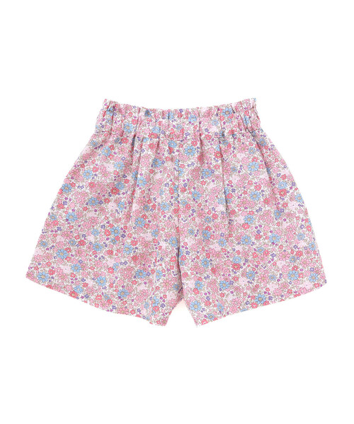 BeBe Petits Pois Vert（ベベプチポワヴェール）の「【店舗限定】花柄ブラウス＋ショートパンツセットアップ(95～150㎝)（セットアップ・キッズ・イエロー系その他/ピンク系その他・95cm/150cm/120cm/130cm/140cm/110cm/100cm）」の13枚目の写真