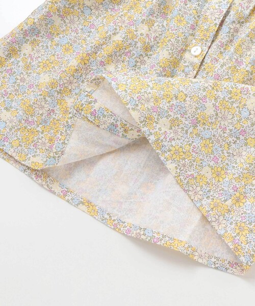 BeBe Petits Pois Vert（ベベプチポワヴェール）の「【店舗限定】花柄ブラウス＋ショートパンツセットアップ(95～150㎝)（セットアップ・キッズ・イエロー系その他/ピンク系その他・95cm/150cm/120cm/130cm/140cm/110cm/100cm）」の20枚目の写真