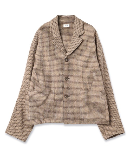 JIEDA（ジエダ）の「ENGINEERED TAIROLED JACKET（テーラードジャケット・メンズ・ブラウン系/ブラック系・2/1）」の9枚目の写真