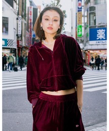KEBOZ | SS×KBZ VELOUR HOODIE(パーカー)