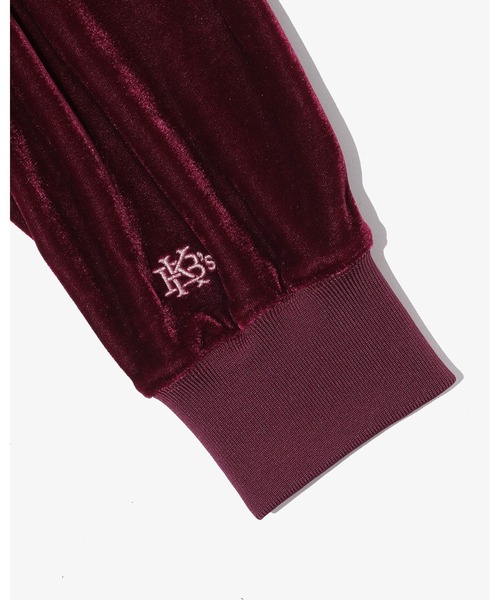 KEBOZ（ケボズ）の「SS×KBZ VELOUR HOODIE（パーカー・レディース・バーガンディー・FREE）」の15枚目の写真