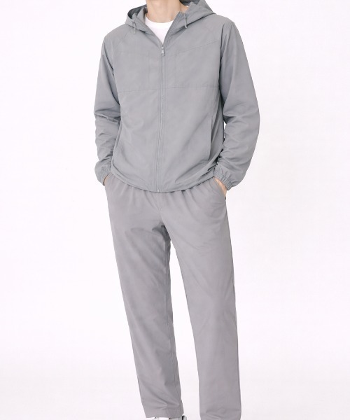 CORISCO（コリスコ）の「接触冷感ストレッチ吸水速乾イージーパンツ(M1)（その他パンツ・メンズ・グレー/ブラック・MEDIUM/X-LARGE/LARGE）」の4枚目の写真