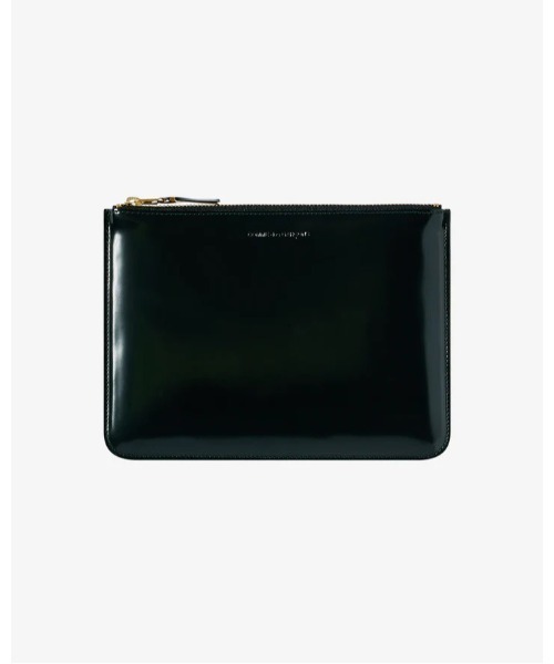 VERY BLACK】LARGE ZIP POUCH（ポーチ）｜Wallet COMME des GARCONS