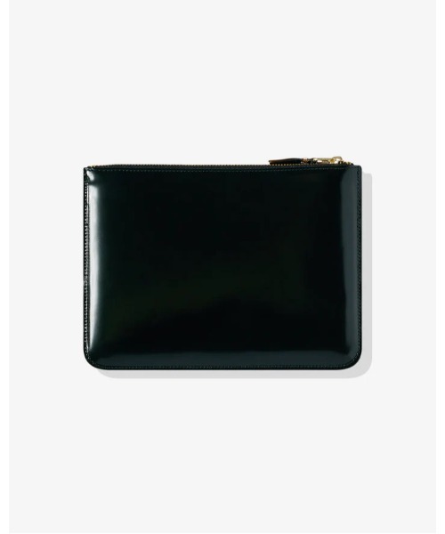 VERY BLACK】LARGE ZIP POUCH（ポーチ）｜Wallet COMME des GARCONS