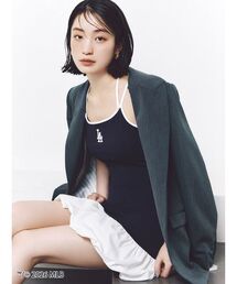 SNIDEL | 【MLB】ヘムバルーンカットキャミワンピース(ワンピース)