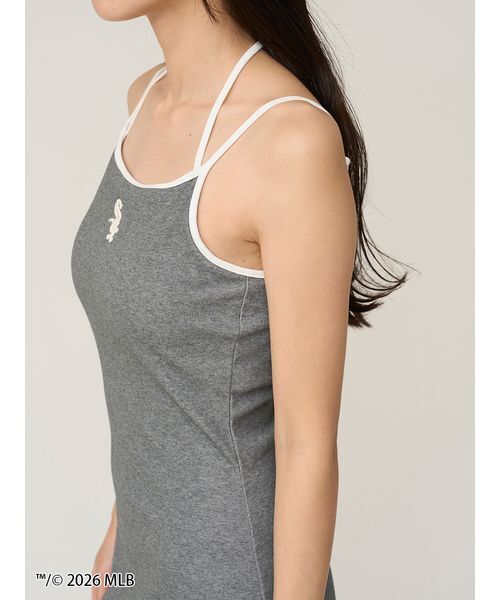 SNIDEL（スナイデル）の「【MLB】ヘムバルーンカットキャミワンピース（ワンピース・レディース・その他/グレー/ネイビー・F）」の13枚目の写真
