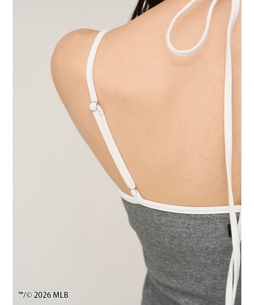 SNIDEL（スナイデル）の「【MLB】ヘムバルーンカットキャミワンピース（ワンピース・レディース・その他/グレー/ネイビー・F）」の16枚目の写真