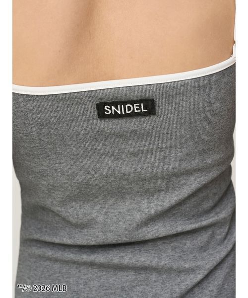 SNIDEL（スナイデル）の「【MLB】ヘムバルーンカットキャミワンピース（ワンピース・レディース・その他/グレー/ネイビー・F）」の17枚目の写真