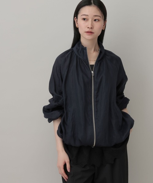 A part by（アパートバイ）の「ルランゼショートブルゾン（ブルゾン・レディース・レッド/ネイビー/オフホワイト・FREE）」の19枚目の写真