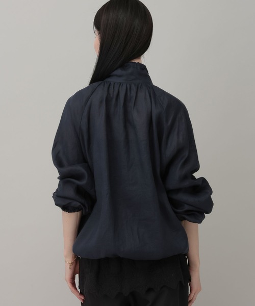 A part by（アパートバイ）の「ルランゼショートブルゾン（ブルゾン・レディース・レッド/ネイビー/オフホワイト・FREE）」の21枚目の写真