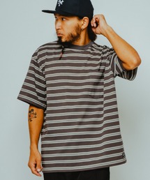 BIG MIKE ビックマイク / ボーダー サングラスポケット 半袖 Tシャツ //// 102628590