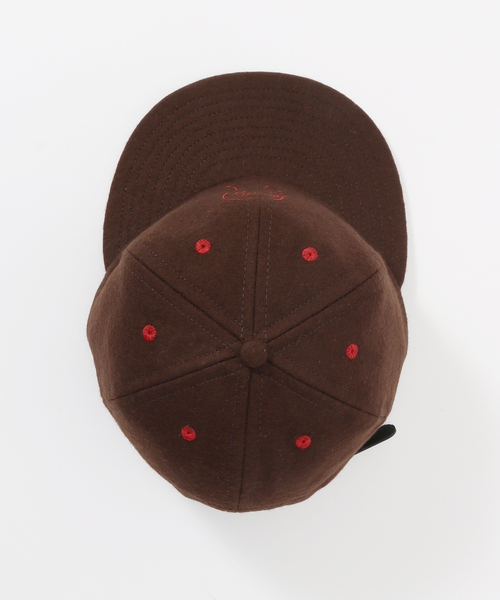 BRAIN DEAD（ブレインデット）の「【BRAIN DEAD/ブレインデッド】FLANNEL CLASSIC LOGOHEAD 6 PA（キャップ・レディース・ブラウン・FREE）」の5枚目の写真