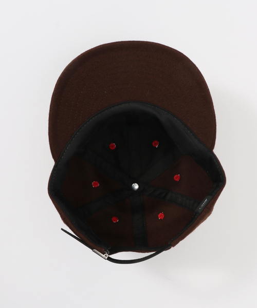 BRAIN DEAD（ブレインデット）の「【BRAIN DEAD/ブレインデッド】FLANNEL CLASSIC LOGOHEAD 6 PA（キャップ・レディース・ブラウン・FREE）」の6枚目の写真